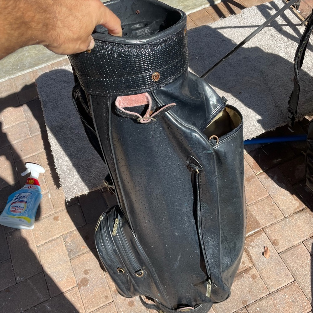 Classic golf bag Mac Gregor with club divider system